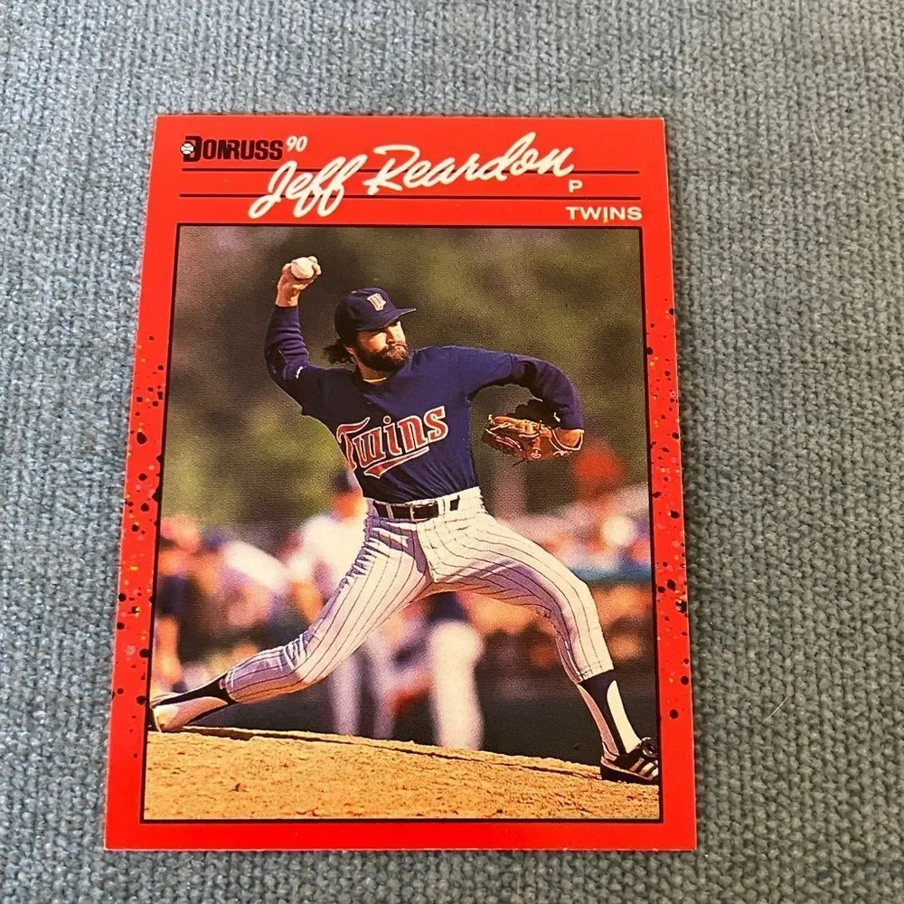 1990 Donruss Minnesota Twins Baseball Card Trading Card